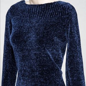 Loft Blue Chunky Knit Sweater